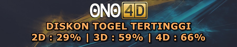 Diskon Togel Tertinggi ONO4D